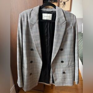 Aritzia Babaton Checkered Blazer